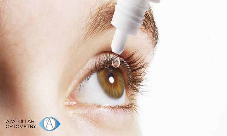استفاده از قطره های چشمی برای مراقبت از چشم