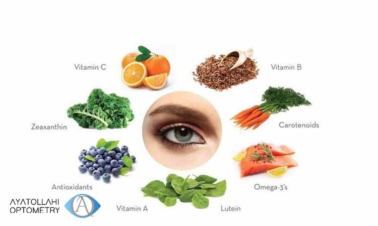 مواد غذایی مناسب برای تقویت چشم