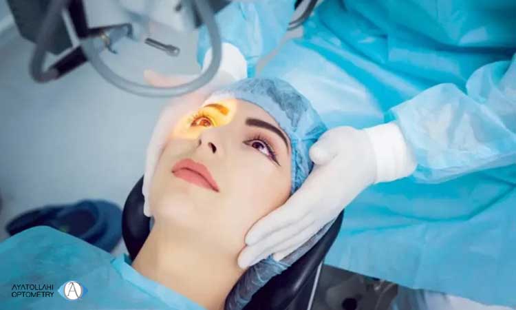 نوع عمل جراحی چشم