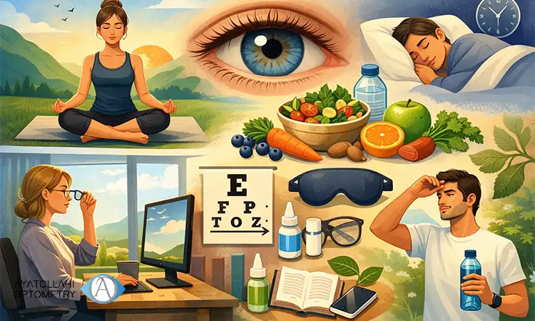 بهترین عادت های روزانه برای سلامت چشم