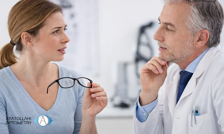اگر فکر می کنیم عینک فعلی مناسب نیست، چه کار درستی باید انجام دهیم؟