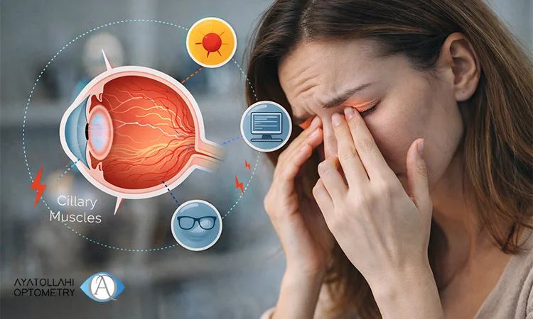 خستگی چشم دقیقاً چیست؟