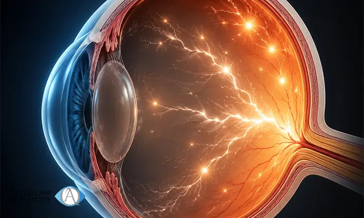 جرقه زدن چشم چیست؟