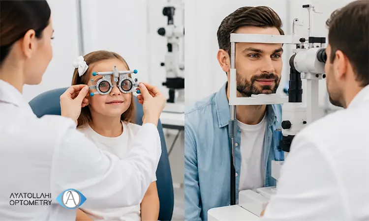 اپتومتری چشم در کودکان و بزرگسالان چه تفاوتی دارد؟