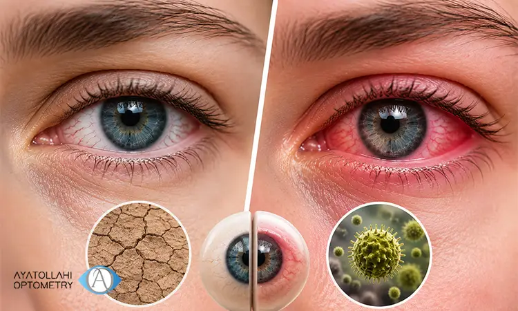 خشکی چشم و آلرژی چشمی چه تفاوتی با یکدیگر دارند؟