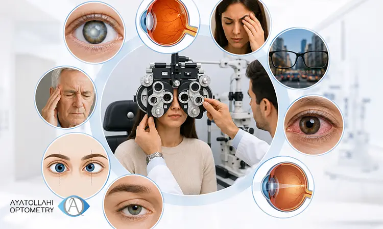 معاینه اپتومتری چشم چه مشکلاتی را مشخص می کند؟