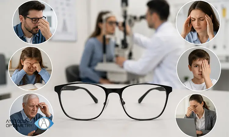 چه افرادی به عینک دارای منشور (Prism) نیاز دارند؟
