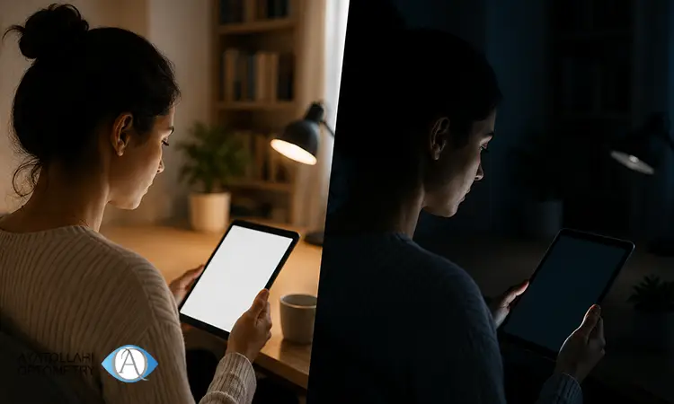 آیا Dark Mode برای مطالعه طولانی مناسب است؟