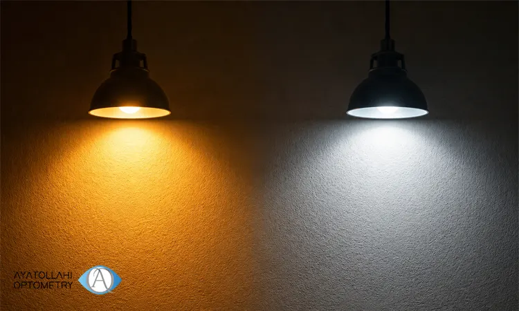 دلیل چرا نور زرد طیف نرم تری دارد؟