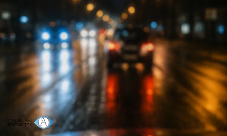 بررسی تاری دید بعد از کم خوابی