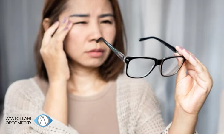 کی سردرد عینک خطرناک است؟