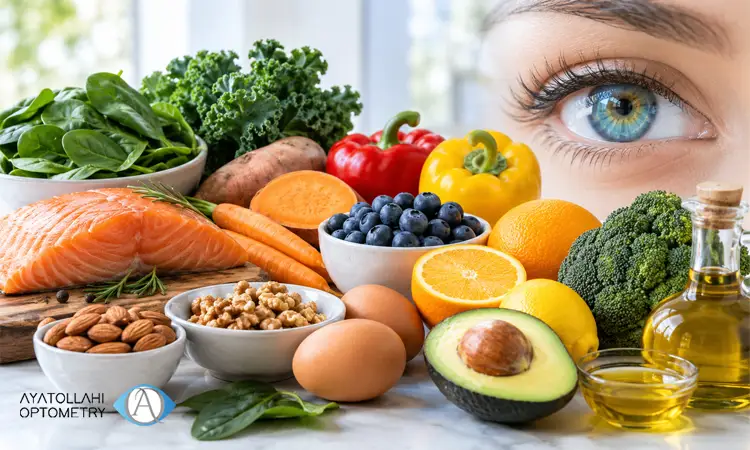 بررسی نقش تغذیه در سرعت تطابق چشم