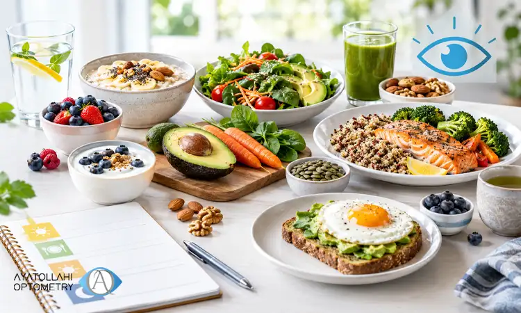 تقویت سرعت تطابق چشم در طول روز