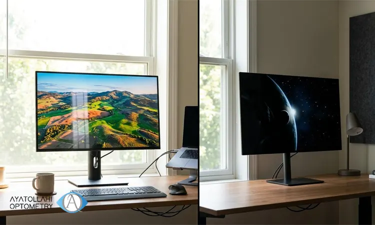 بررسی مانیتور OLED بهتر است یا LCD برای سلامت چشم؟